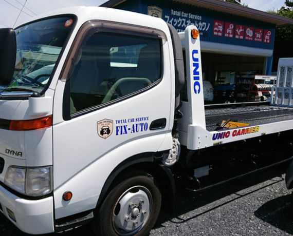 トラックの写真